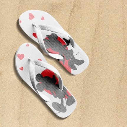Chinelos tipo havaiana