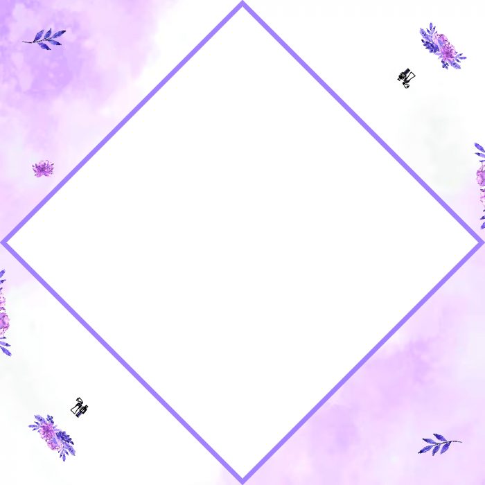 Ementa Quantos queres, origami lilás
