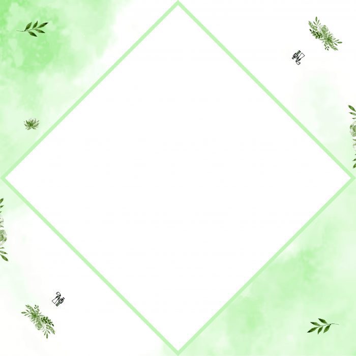 Ementa Quantos queres, origami verde